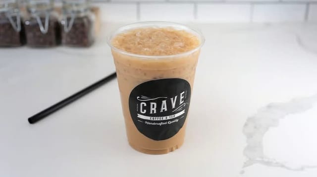 Iced Dirty Chai Tea Latte.